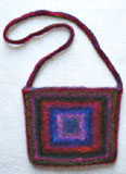 Felted Op Art Bag Knitting Pattern