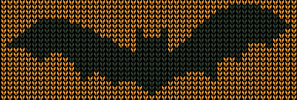 Bat Knitting Chart