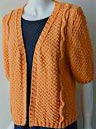 Cable Cardigan Sweater Knitting Pattern